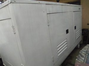 100kva fairly used Perkins soundproof generator