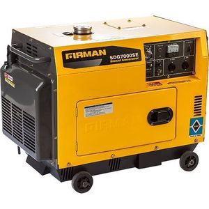 Sumec Firman 7.5kva SDG7000SE Soundproof Generator