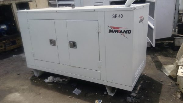 40kva fairly used Perkins soundproof generator