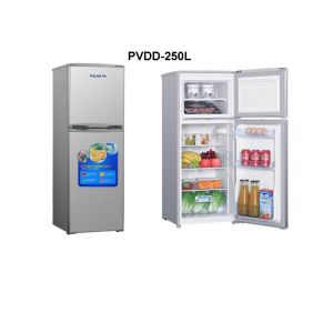 Polystar 250L Double Door Refrigerator - PV-DD250L