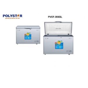 Polystar 355L Chest/Deep Freezer Wit Safety Glass PVCF-355GL