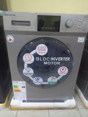 9kg Polystar Inverter Washing Machine