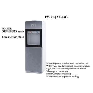 Polystar Water- Dispenser Hot And Cold-with Fridge And Freezer