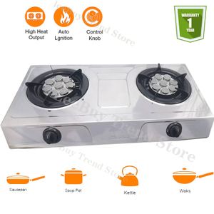 Maxi 200 2-Burner Manual Ignition Table Top Gas Cooker