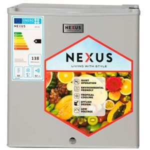 Nexus 45 Litres Bedside Refrigerator (NX-65) - Silver