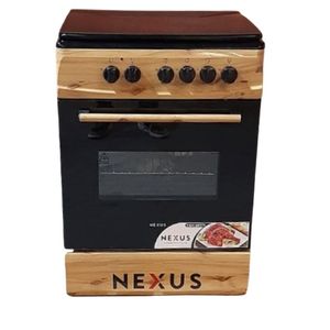 Nexus TURKEY GAS COOKER -WOOD FINISH NX-6004 (3gas+1 E)
